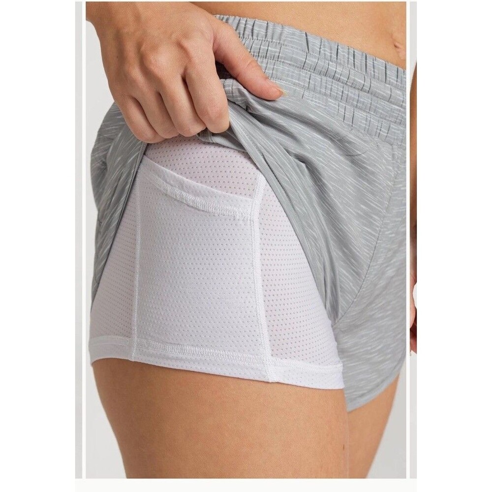 Southern Anthletica Women's Elevate Short 3" in Glacier Gray Sz 8 - Picture 3 of 8